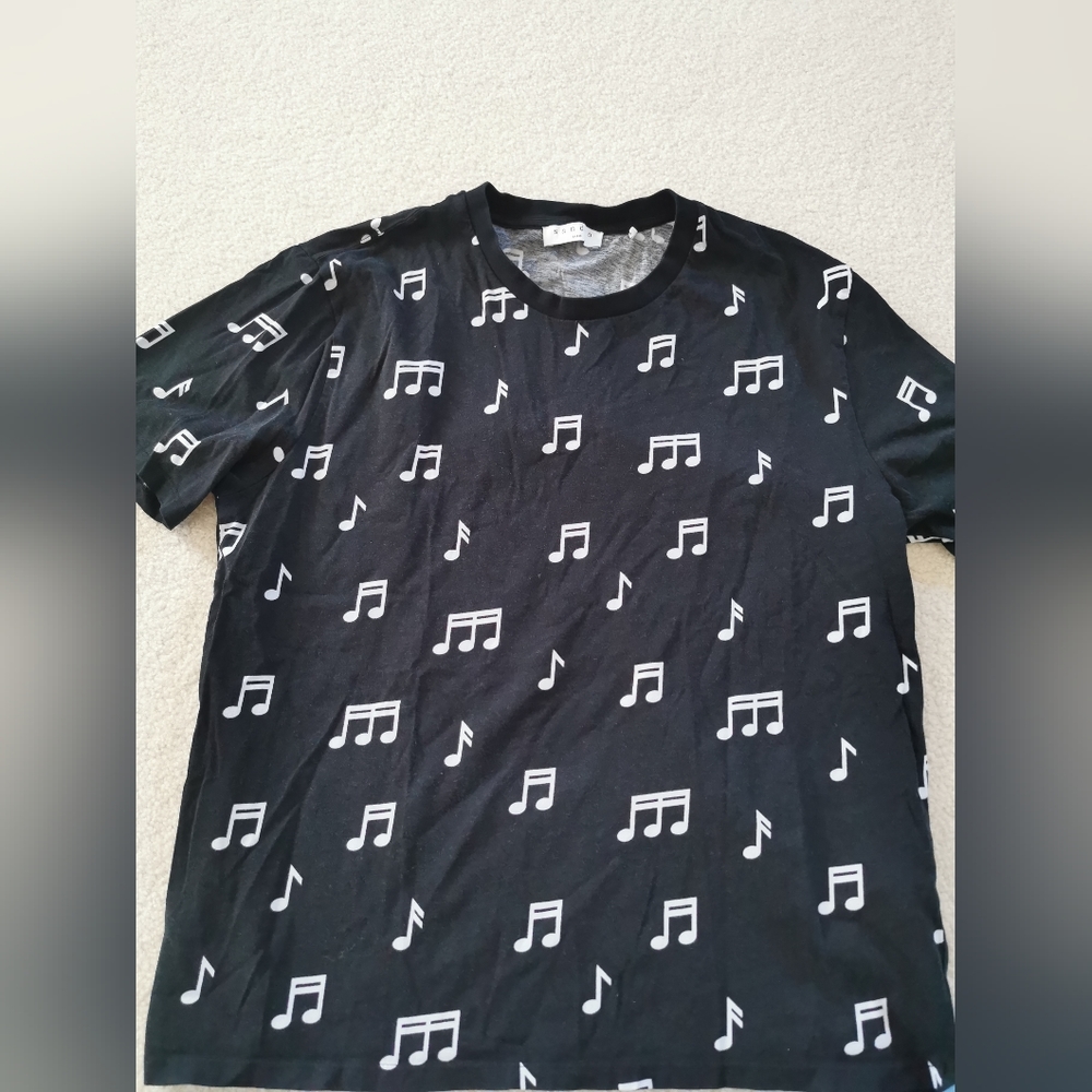 Sandro music notes Tee
